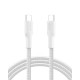 Дата кабель USB-C to USB-C 2.0m 240W white Belkin (CAB025HQ2MWH)