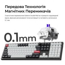 Клавіатура Keychron Q6 HE Magnetic Switch RGB UA Black (Q6H-M1-UA) - Фото