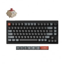 Клавіатура Keychron V1 Ultra Keychron Red Switch RGB UA Black (V1U-D1-UA) - Фото