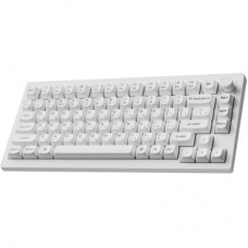 Клавіатура Keychron V1 Ultra Keychron Red Switch RGB UA White (V1U-F1-UA) - Фото