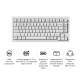 Клавиатура Keychron V1 Ultra Keychron Red Switch RGB UA White (V1U-F1-UA)
