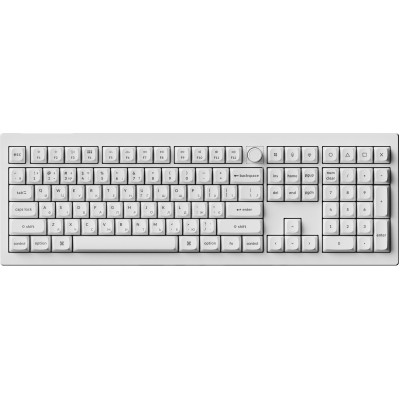 Клавиатура Keychron V6 Ultra Keychron Red Switch RGB UA White (V6U-F1-UA)