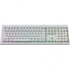 Клавіатура Keychron V6 Ultra Keychron Red Switch RGB UA White (V6U-F1-UA) - Фото