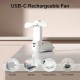 Вентилятор Jisulife F8X white