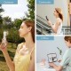 Вентилятор Jisulife F8X white