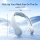 Вентилятор Jisulife Neck Fan Life4 grey