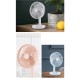 Вентилятор Jisulife Desktop small fan 01 Pink