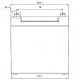 Батарея до ДБЖ CSB 12 В 12 А·год (GPL12120 F2)