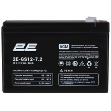 Батарея к ИБП 2E 2E-GS12-7.2 12V 7.2Ah (2E-GS12-7.2) - Фото