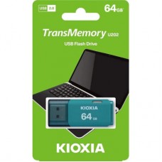 USB флеш накопитель Kioxia 64GB TransMemory U202 Light Blue USB 2.0 (LU202L064GG4) - Фото