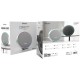 Акустическая система HiFuture Orbit Silver (orbit.silver.)