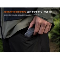 Фонарь Fenix E04R, чорний (E04RB) - Фото