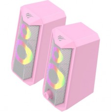 Акустична система Havit HV-SK202 USB 2.0 Pink (6939119024048) - Фото