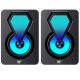 Акустическая система Havit HV-SK210 mini PRO RGB USB Black (6939119040260)