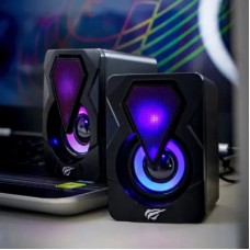 Акустическая система Havit HV-SK210 mini PRO RGB USB Black (6939119040260) - Фото