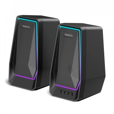 Акустична система Havit SK769BT 10 W RGB USB Black (6939119050139)