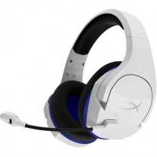 Наушники HyperX Cloud Stinger Core Wireless PS4/PS5 White/Blue (4P5J1AA) - Фото