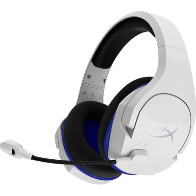 Наушники HyperX Cloud Stinger Core Wireless PS4/PS5 White/Blue (4P5J1AA)