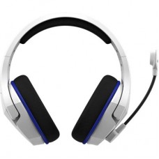Наушники HyperX Cloud Stinger Core Wireless PS4/PS5 White/Blue (4P5J1AA) - Фото