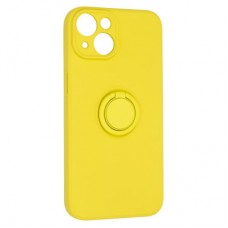 Чохол для мобільного телефона Armorstandart Icon Ring Apple iPhone 14 Yellow (ARM68689) Чохол для мобільного телефона Armorstandart Icon Ring Apple iPhone 14 Yellow (ARM68689) - Фото