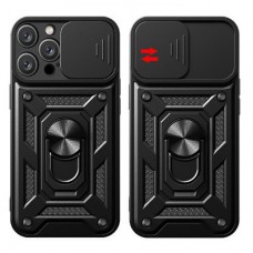 Чохол для мобільного телефона BeCover Military Apple iPhone 15 Pro Black (709953) Чохол для мобільного телефона BeCover Military Apple iPhone 15 Pro Black (709953) - Фото