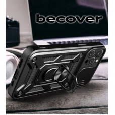 Чохол для мобільного телефона BeCover Military Apple iPhone 15 Pro Black (709953) Чохол для мобільного телефона BeCover Military Apple iPhone 15 Pro Black (709953) - Фото