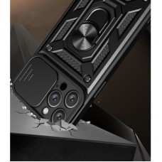 Чохол для мобільного телефона BeCover Military Apple iPhone 15 Pro Black (709953) Чохол для мобільного телефона BeCover Military Apple iPhone 15 Pro Black (709953) - Фото