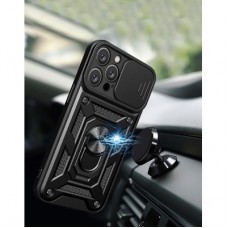 Чохол для мобільного телефона BeCover Military Apple iPhone 15 Pro Black (709953) Чохол для мобільного телефона BeCover Military Apple iPhone 15 Pro Black (709953) - Фото