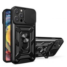 Чохол для мобільного телефона BeCover Military Apple iPhone 15 Pro Black (709953) Чохол для мобільного телефона BeCover Military Apple iPhone 15 Pro Black (709953) - Фото
