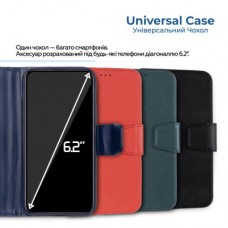 Чохол для мобільного телефона XoKo Book Universal Smartphone 6.0-6.2" Black (XK-UNCS-BK62) - Фото