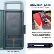 Чохол для мобільного телефона XoKo Book Universal Smartphone 6.0-6.2" Black (XK-UNCS-BK62) - Фото