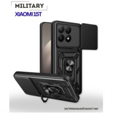 Чехол для мобильного телефона BeCover Military Xiaomi 15T Black (715396) Чехол для мобильного телефона BeCover Military Xiaomi 15T Black (715396) - Фото