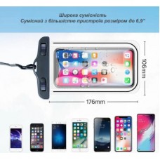 Чехол для мобильного телефона XoKo Waterproof Universal 6.9 (XK-UWPC-BK-69) - Фото
