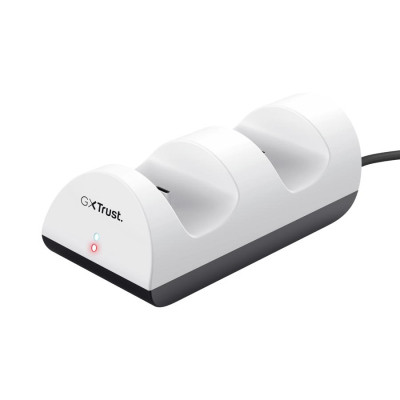 Зарядний пристрій Trust GXT 254 for PS5 White (24451)