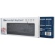 Клавиатура Gembird Slim Multimedia White Backlight USB Black (KB-UML-04-CYRL)
