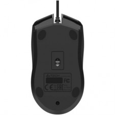 Мишка A4Tech OP-750S USB Black (4711421003728) - Фото