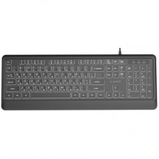 Клавіатура Gembird Slim Multimedia USB Black (KB-MCH-05-CYRL) - Фото