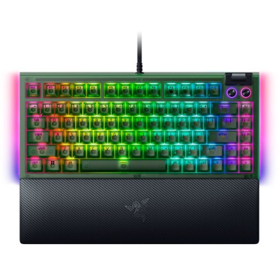 Клавіатура Razer BlackWidow V4 75% USB UA Phantom Green (RZ03-05003300-R3M1)
