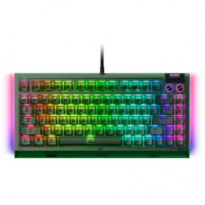 Клавіатура Razer BlackWidow V4 75% USB UA Phantom Green (RZ03-05003300-R3M1) - Фото