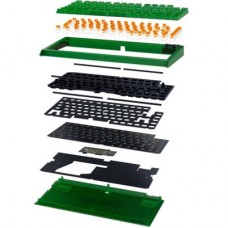 Клавіатура Razer BlackWidow V4 75% USB UA Phantom Green (RZ03-05003300-R3M1) - Фото