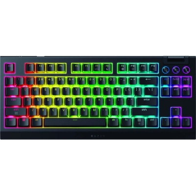 Клавіатура Razer BlackWidow V4 TKL Hyperspeed RGB Wireless/Bluetooth/USB UA Black (RZ03-05480100-R3M1)