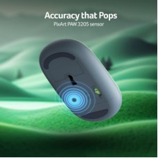 Мышка Acer AMR100 Optical Wireless Bubble Blue (GP.MCE11.03H) - Фото