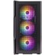 Корпус для ПК 1stPlayer T7-P-BK-4F1-PS-750FK-EU