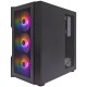 Корпус для ПК 1stPlayer T7-P-BK-4F1-PS-750FK-EU
