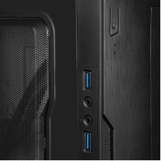 Корпус для ПК Prologix E129 Mini VESA Black 200W - Фото