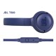Навушники накладні дротові JBL T500 Blue (JBLT500BLU)