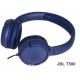Навушники накладні дротові JBL T500 Blue (JBLT500BLU)