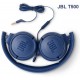 Навушники накладні дротові JBL T500 Blue (JBLT500BLU)
