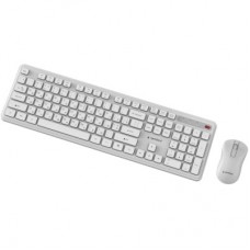 Комплект Gembird Slim Pro Business Wireless White (KBS-WPS-01-W-CYRL) - Фото