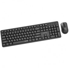 Комплект Gembird Silent Key Pro Business Wireless Black (KBS-WMS-01-CYRL) - Фото
